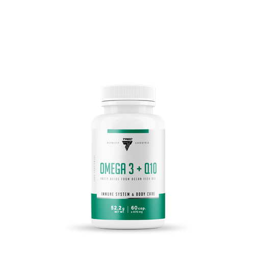 OMEGA 3 + Q10 - kwasy tłuszczowe omega-3 z koenzymem Q10