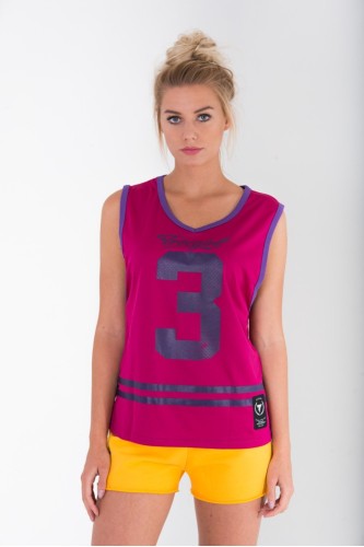 Różowa koszulka JERSEY TRECGIRL PINK