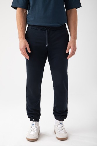 Granatowe spodnie dresowe męskie TW BASIC PANTS 181 M NAVY