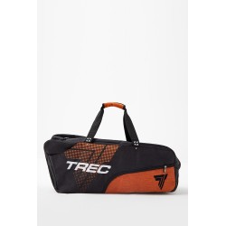 Czarno-pomarańczowa torba sportowa TREC GYM & TRAVEL BIG BAG 011 BLACK & ORANGE